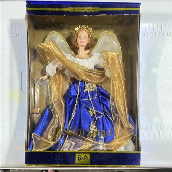 Barbie Collectibles 2000 Holiday Angel Doll - Blue and Gold - Picture 2 of 5